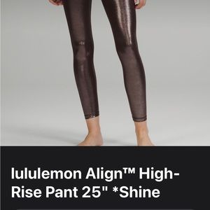 Never worn Lululemon align leggings! Size 14